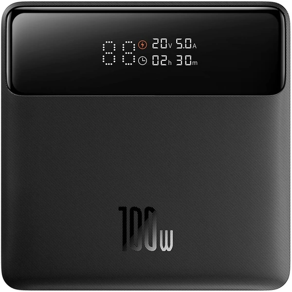 Powerbanka Baseus Blade 20000mAh 100W s digitálnym displejom a káblom USB-C/USB-C biela - Powerbanky - Obrázok V3AE000N01