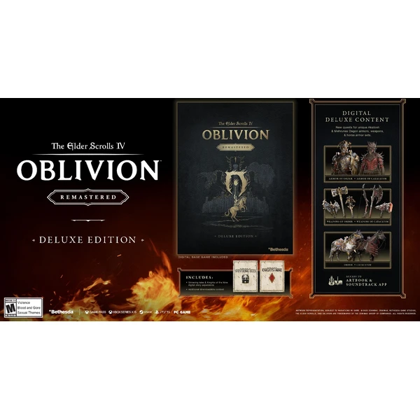 The Elder Scrolls IV: Oblivión Remastered Deluxe Edition (PS5) - Hry na PS5 - Obrázok V3AJ000K01
