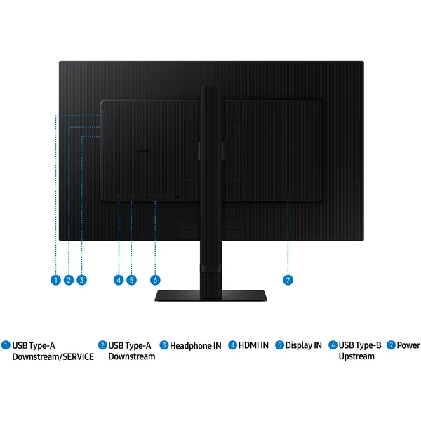 Samsung ViewFinity S6 (S60D) monitor 32" - Monitory - Obrázok V466000L01