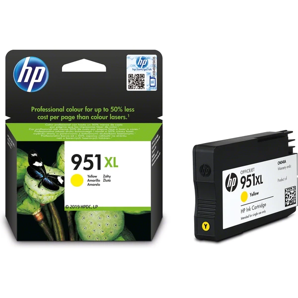 HP CN048AE č. 951XL Žltá originálna - Cartridge - Obrázok V4AF300401