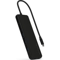 Satechi 13v1 USB-C adaptér s displejovým multiportom čierny - USB huby
