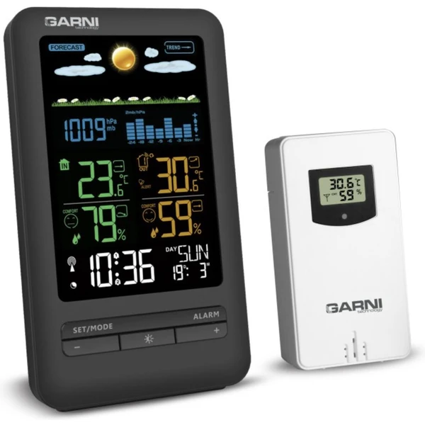 GARNI 291 Line Meteorologická stanica čierna - Meteorologické stanice - Obrázok V4D5000N01