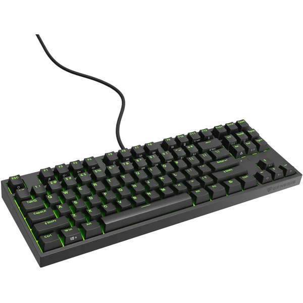 Genesis THOR 404 herná mechanická klávesnica Gateron Yellow Pro/US layout/Čierna - Klávesnice - Obrázok V4M0000P01