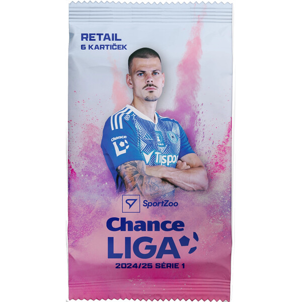 Futbalové karty SportZoo Chance Liga 2024/2025 1. séria Retail balíček