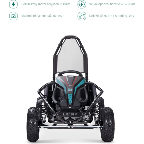 LAMAX eBuggy UTV50 Long Range (assembled) elektrická bugina - Elektrické štvorkolky - Obrázok V4OL000K01