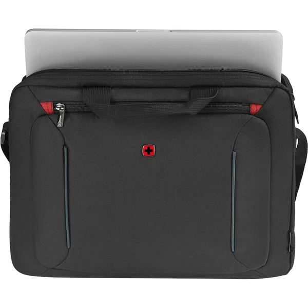 WENGER BQ 16" Slim Case taška na notebook čierna - Batohy - Obrázok V4P2000N01
