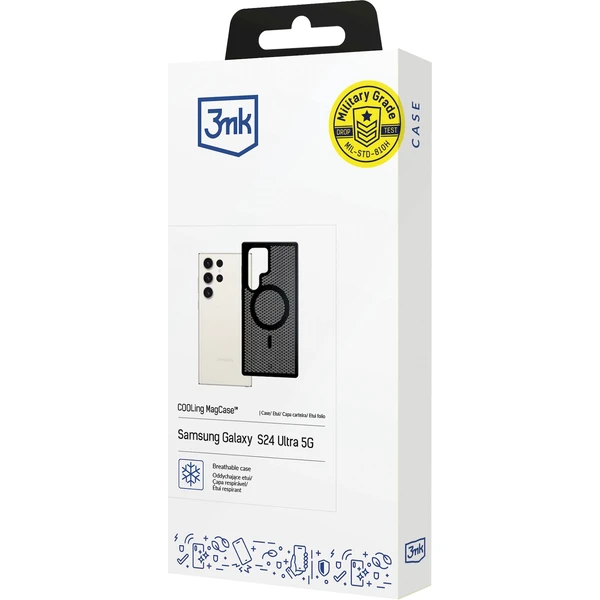 3mk ochranný kryt COOLing MagCase pre Samsung Galaxy S24 Ultra - Puzdra - Hlavný obrázok