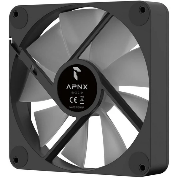 APNX FP1-140 PWM ARGB ventilátor 140mm čierny - Ventilátory pre PC - Obrázok V4TD000L01