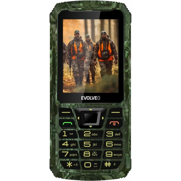 EVOLVEO StrongPhone Z6 zelená kamufláž - Mobilné telefóny - Obrázok V4V4000K01