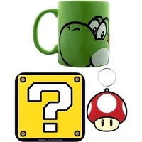 Darčekový set Super Mario - Yoshi (hrnček, podtáček, kľúčenka) - Darčekové sady