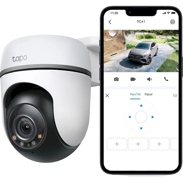 TP-Link Tapo TC41 biela - IP kamery - Obrázok V55B000O01