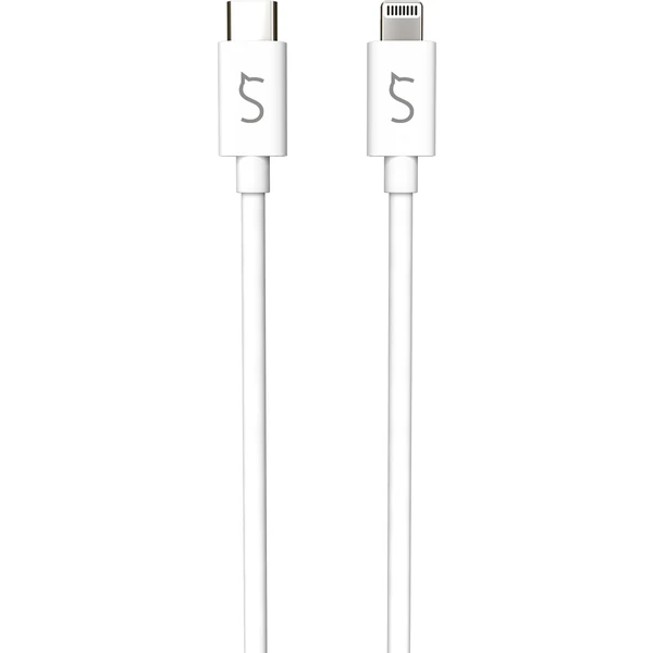 iWant USB-C/Lightning napájací kábel 60W 1m biely - Káble a redukcie - Hlavný obrázok