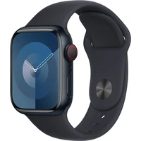 Apple Watch 41/40/38mm temne atramentový športový remienok S/M - Remienky