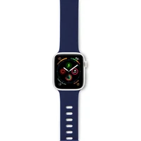 EPICO Silicone remienok Apple Watch 42/44mm modrý - Remienky