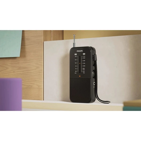 Philips TAR1509 rádio čierne - Hudobné prehrávače - Obrázok V65D000O01