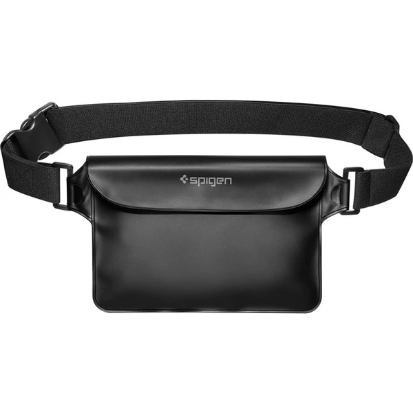 Spigen Aqua Shield Floating vodeodolné púzdro + WaterProof Waist Bag A621 Set čierny - Puzdra - Obrázok V6A4000601