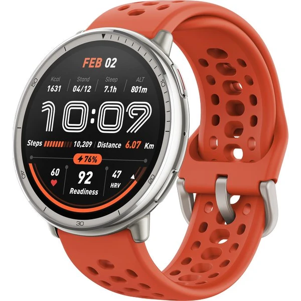 Amazfit Active 2 NFC kožené múdre hodinky čierne - Inteligentné hodinky - Obrázok V6IC000O01