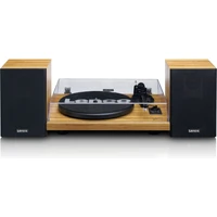 Lenco LS-500 HiFi gramofón so samostatnými reproduktormi hnedý - Gramofóny