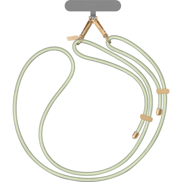 UNIQ Coehl Laurel popruh crossbody zelený - Pútka - Hlavný obrázok