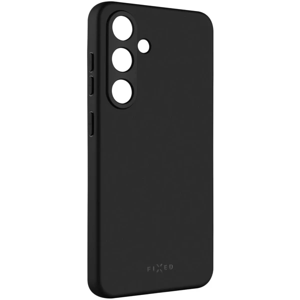 FIXED Story silikónový kryt Samsung Galaxy S24 čierny - Puzdra - Hlavný obrázok