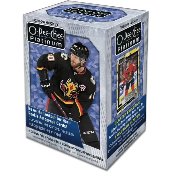Hokejové karty 2023-24 Upper Deck O-Pee-Chee Platinum Hockey Blaster Box - Hokejové karty - Hlavný obrázok