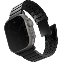 UNIQ Strova Mag oceľový remienok pre Apple Watch 49/46/45/44/42mm čierny - Remienky