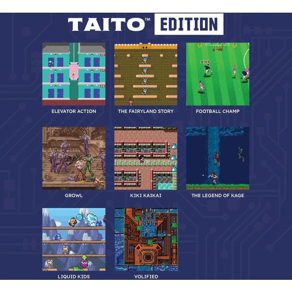 Super Pocket retro herná konzola TAITO Edition - Konzoly - Obrázok V7Z4000701