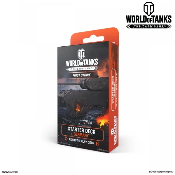 Štartovacia sada Archon Studio World of Tanks: The Card Game First Strike - Germany - Zberateľské karty a nálepky - Hlavný obrázok
