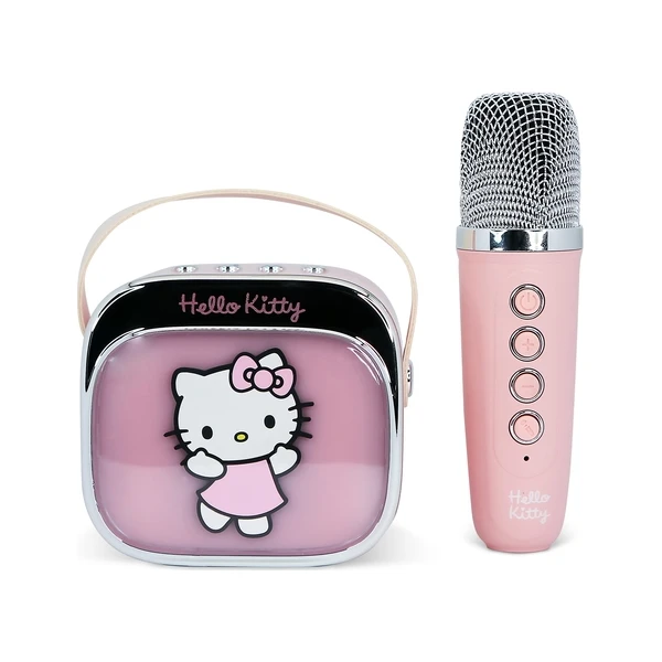 LED Karaoke reproduktor s mikrofónom OTL - Hello Kitty PopSing  - Mikrofóny - Hlavný obrázok