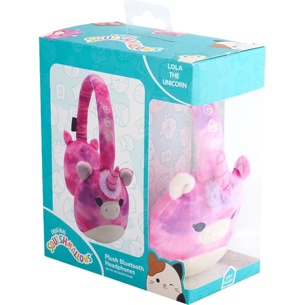 Lazerbuilt bezdrôtové slúchadlá Squishmallows - Lola (plyšové) - Slúchadlá - Obrázok V8BG000K01