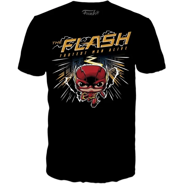 Funko POP! & Tee: DC Comics Flash L - Darčekové sady - Obrázok V8DE000L01