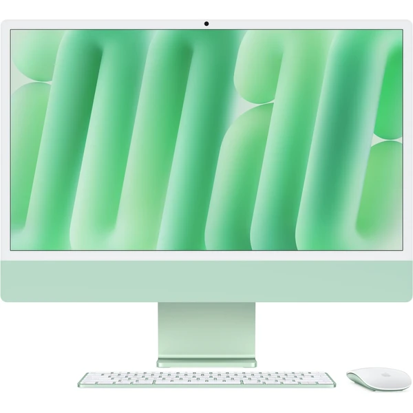 CTO Apple iMac 24" (2024) 8CPU / zelená / Mouse / SK Touch ID NUM KL / 16GB / 256GB / Bez ethernetu - All-in-one - Hlavný obrázok