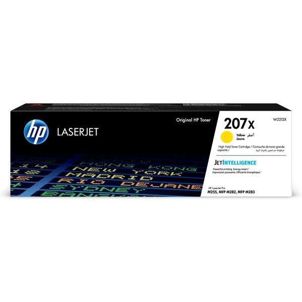 HP W2212X č. 207X Žltá originálna - Tonery - Hlavný obrázok