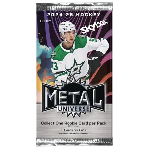 Hokejové karty 2024-25 Upper Deck Skybox Metal Universe Hockey Hobby Balíček - Hokejové karty - Hlavný obrázok