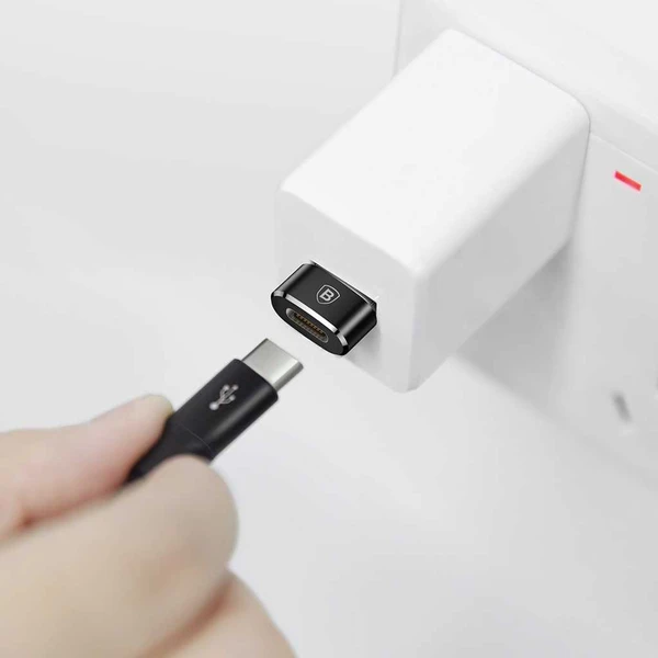 Baseus prevodník USB-A na USB-C čierny - Redukcie - Obrázok V90T200301