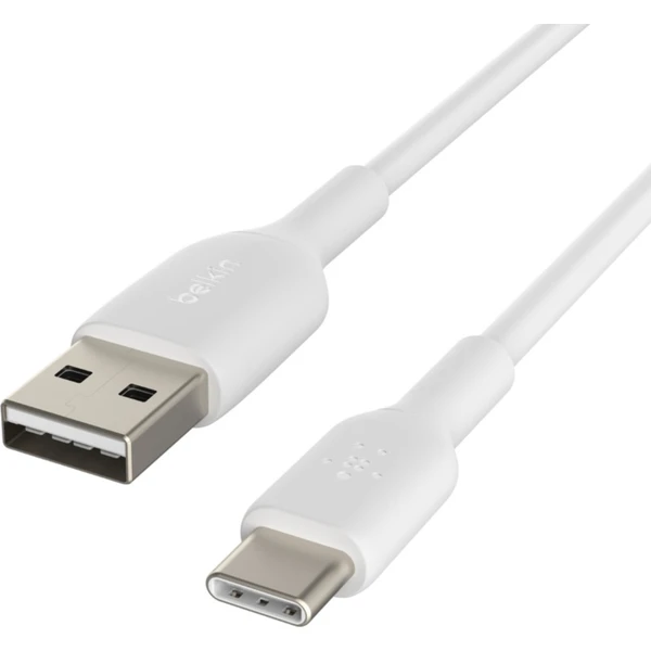 Belkin BOOST Charge USB-C/USB-A kábel, 3m, biely - Káble - Obrázok V949400301