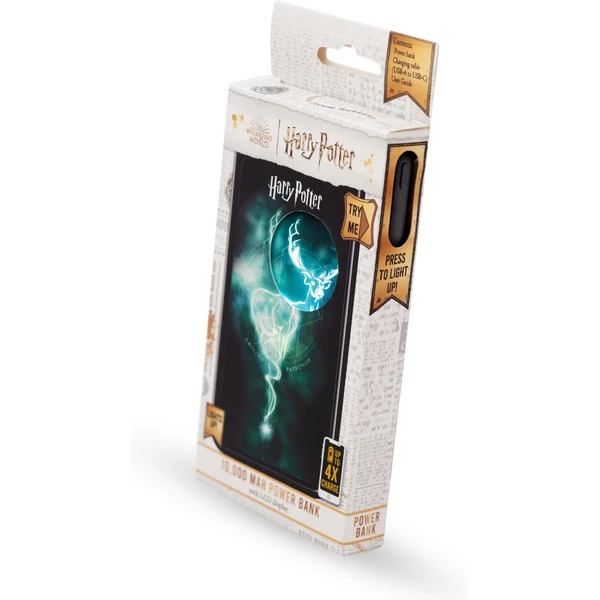 Lazerbuilt svietiaca powerbanka Harry Potter - Patronus 10000 mAh - Powerbanky - Obrázok V97H000K01