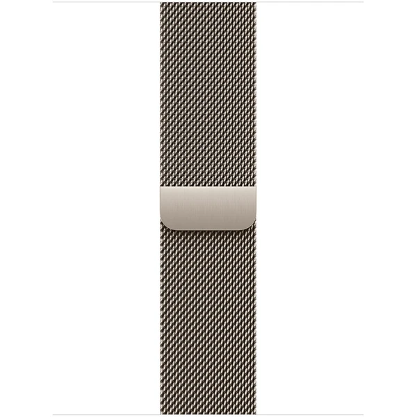 Apple Watch 41/40/38mm prírodný milánsky ťah - Remienky - Obrázok V999000N01