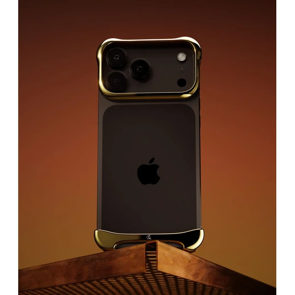 Arc Pulse hliníkový ochranný rám iPhone 17 Pro zlatý - Puzdra - Obrázok V9DJ000K01