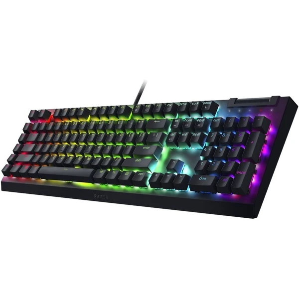 Razer BlackWidow V4 X Yellow Switch herná klávesnica (US) čierna - Klávesnice - Obrázok V9I8G00101