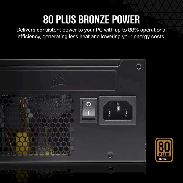 Corsair CX550 550W - Zdroje - Obrázok V9RK000K01