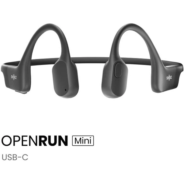 Shokz OpenRun Mini (USB-C) bezdrôtové slúchadlá čierna - Slúchadlá - Obrázok V9TA000N01