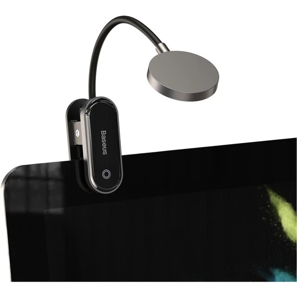 Baseus Mini LED lampička na čtení s klipem černá - Lampičky - Obrázok VA3P600301