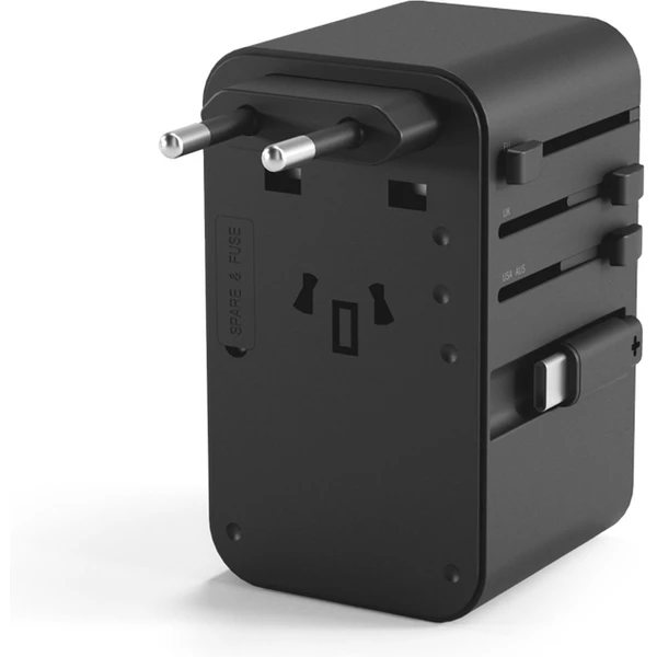 Epico UltraBoost GaN 70W univerzálny cestovný adaptér EU70 titánový - Nabíjačky - Obrázok VADE000L01