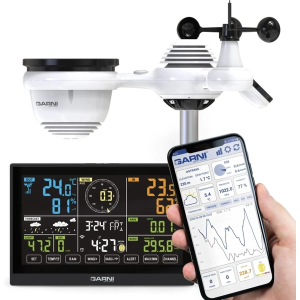 GARNI 980 Arcus Wi-Fi meteorologická stanica - Meteorologické stanice - Obrázok VAHB000L01