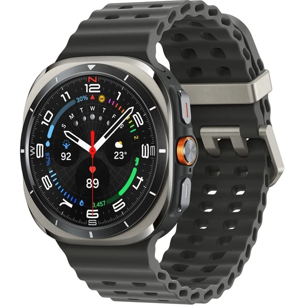 Samsung Galaxy Watch Ultra (2025) LTE strieborný titán - Inteligentné hodinky - Hlavný obrázok
