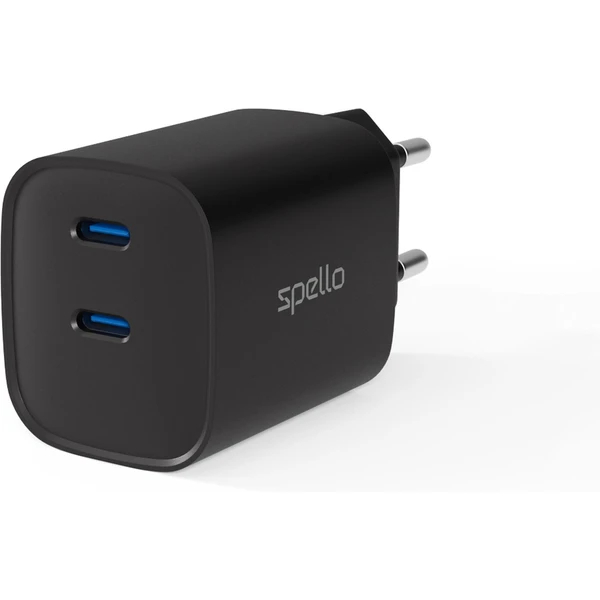 Spello ForceBoost GaN 35W nabíjací adaptér čierny - Nabíjačky - Obrázok VAIE000O01
