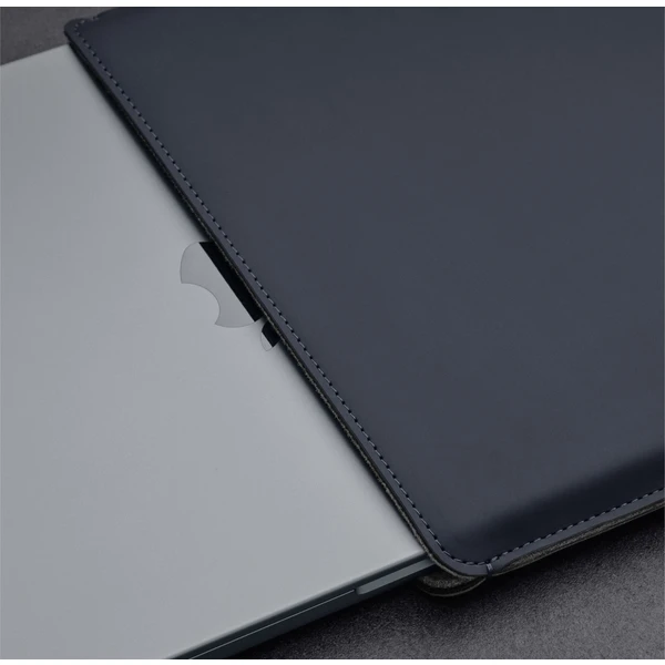 Woolnut Coated PU Sleeve púzdro pre 16" MacBook Pro tmavo modré - Puzdra - Obrázok VAJR100501