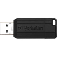 VERBATIM USB Flash Disk Store 'n' Go PinStripe 128GB čierny - Flashdisky