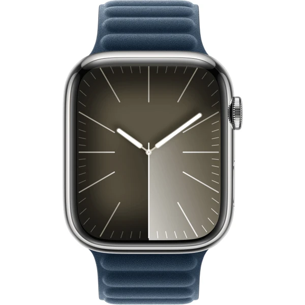 Apple Watch 41/40/38mm tichomorsky modrý magnetický ťah S/M - Remienky - Obrázok VBBS100501